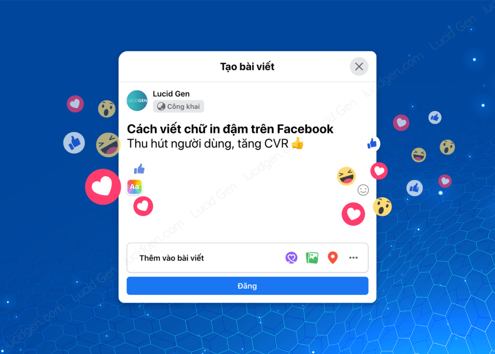 Tuyển chọn Kiểu chữ trên Facebook Phong phú và đa dạng