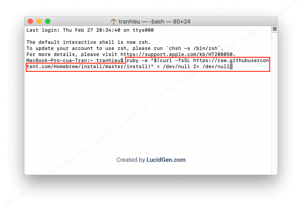 How to use HTTrack on Mac Terminal -   Paste the code below into Terminal and press Enter
