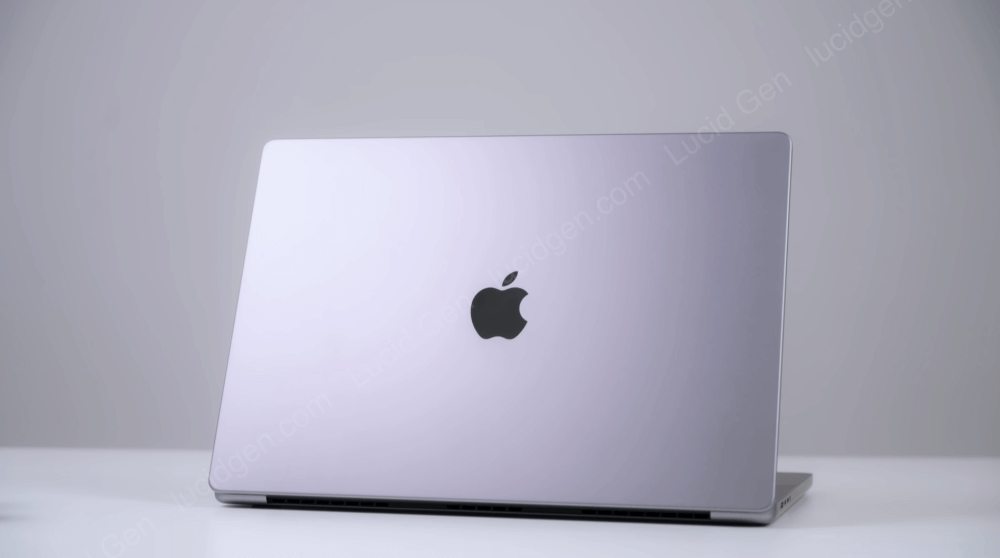 Mặt trước MacBook M1 Pro 16 inch không còn mỏng dần về các cạnh nữa  - Nên mua MacBook Air hay Pro M1 - So sánh MacBook Air M1 và MacBook Pro M1